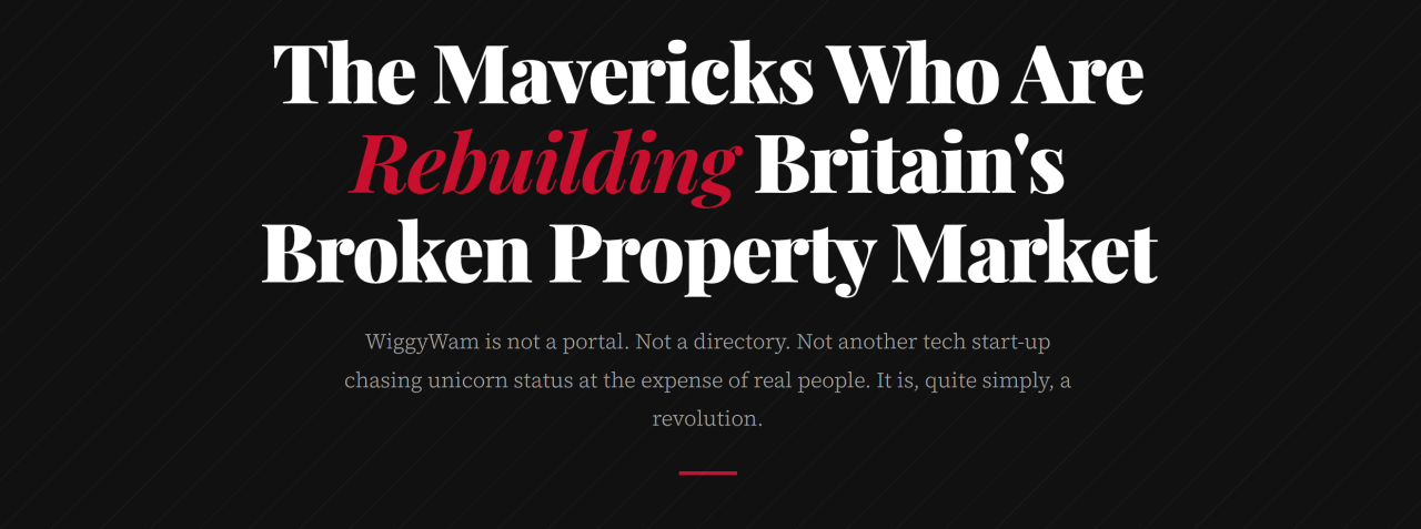 The Mavericks Who Are Rebuilding Britain's Broken Property market