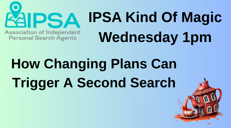 How Changing Plans Can Trigger a Second Search