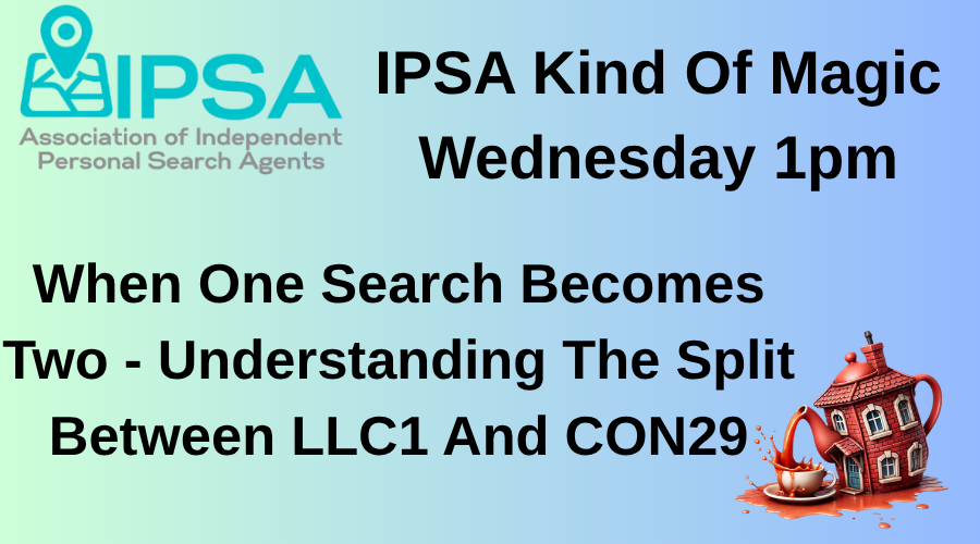When One Search Becomes Two – Understanding the Split Between LLC1 and CON29