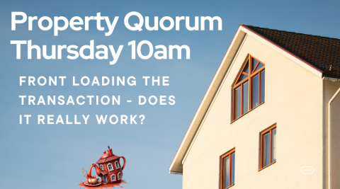Front Loading the Transaction - Does It Really Work?