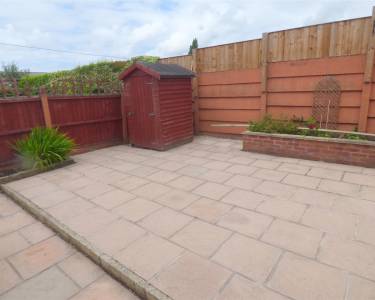 Rear Patio