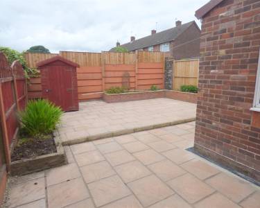 Rear Patio