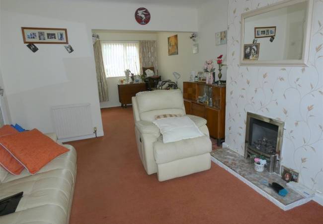 Through Lounge Dining Room