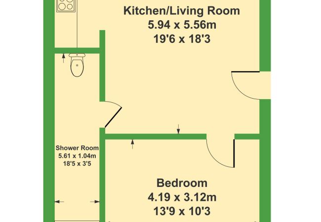 flat 3 - 181