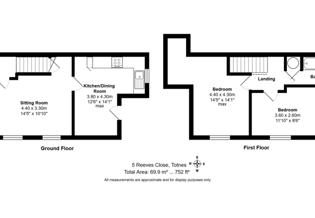 5 Reeves Close, Totn