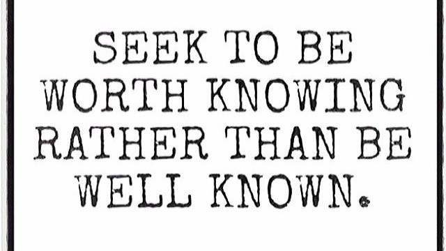 Well-Known Isn't The Same As Worth- Knowing.