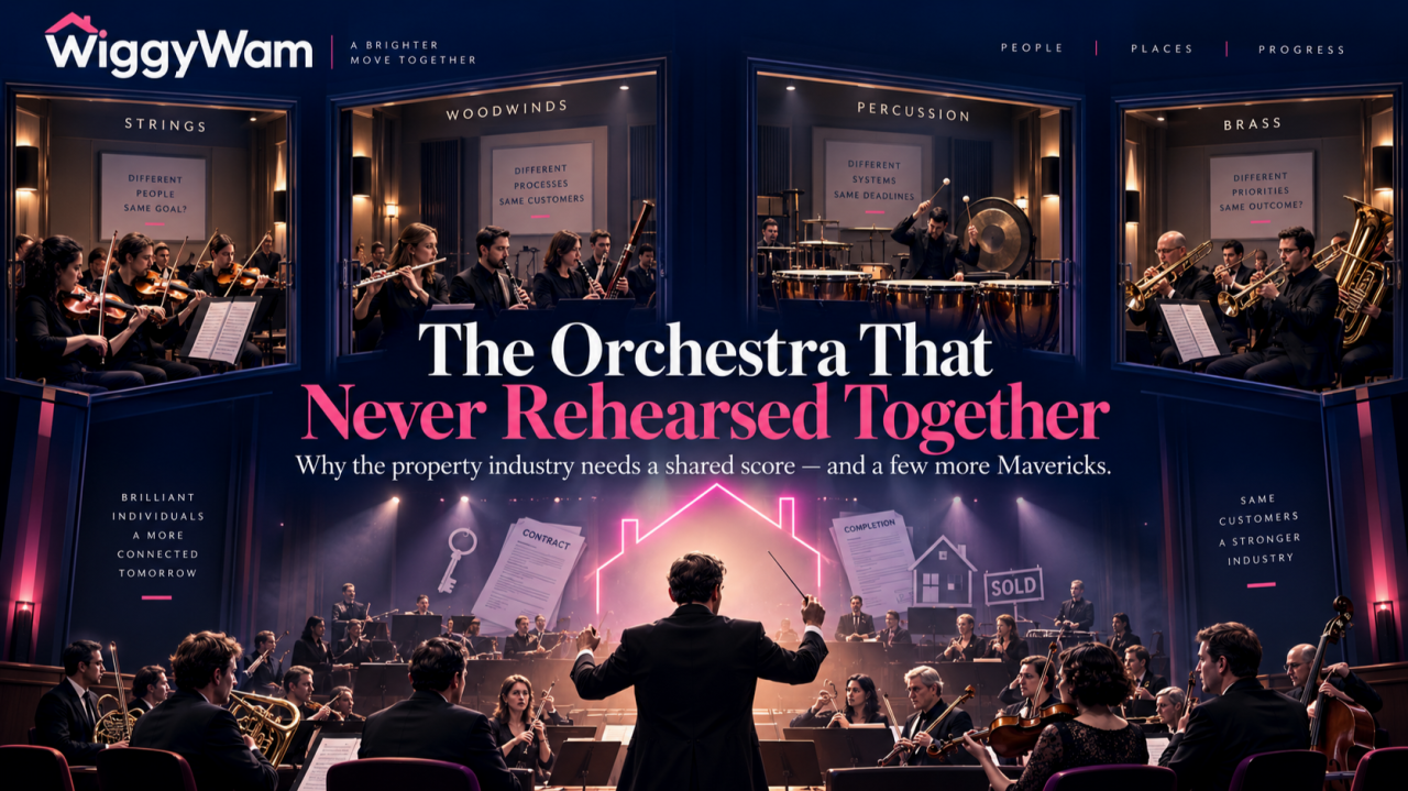 The Orchestra That Never Rehearsed Together. Why the property industry needs a shared score - and a few more Mavericks.